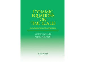 9781461266594 - Dynamic Equations on Time Scales - Martin Bohner Allan Peterson Kartoniert (TB)