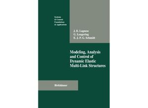 9781461266891 - Modeling Analysis and Control of Dynamic Elastic Multi-Link Structures - J E Lagnese Günter Leugering EJPG Schmidt Kartoniert (TB)