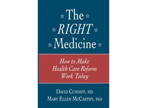 9781461267010 - The Right Medicine - David Cundiff Mary Ellen McCarthy Kartoniert (TB)