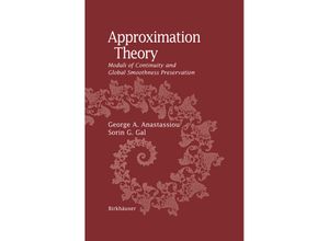 9781461271123 - Approximation Theory - George A Anastassiou Sorin G Gal Kartoniert (TB)