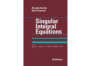 9781461271239 - Singular Integral Equations - Ricardo Estrada Ram P Kanwal Kartoniert (TB)