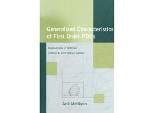 9781461272687 - Generalized Characteristics of First Order PDEs - Arik Melikyan Kartoniert (TB)