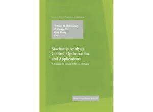 9781461272816 - Systems & Control Foundations & Applications   Stochastic Analysis Control Optimization and Applications Kartoniert (TB)