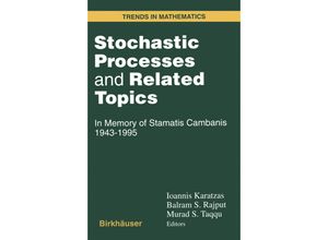 9781461273899 - Trends in Mathematics   Stochastic Processes and Related Topics Kartoniert (TB)