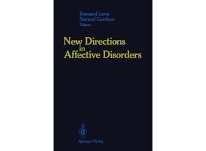 9781461281405 - New Directions in Affective Disorders Kartoniert (TB)