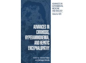 9781461377245 - Advances in Cirrhosis Hyperammonemia and Hepatic Encephalopathy Kartoniert (TB)