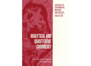 9781461377313 - Analytical and Quantitative Cardiology Kartoniert (TB)