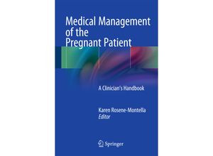 9781461412434 - Medical Management of the Pregnant Patient Kartoniert (TB)