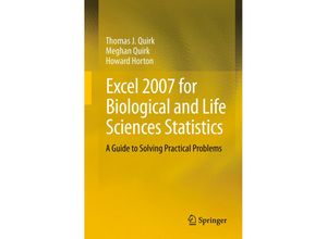 9781461460022 - Excel 2007 for Biological and Life Sciences Statistics - Thomas J Quirk Meghan Quirk Howard Horton Kartoniert (TB)