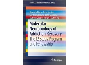 9781461472292 - SpringerBriefs in Neuroscience   Molecular Neurobiology of Addiction Recovery - Kenneth Blum John Femino Scott Teitelbaum John Giordano Marlene Oscar-Berman Mark Gold Kartoniert (TB)