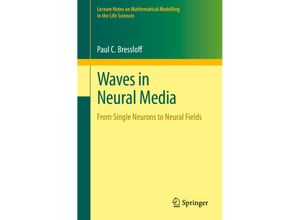 9781461488651 - Lecture Notes on Mathematical Modelling in the Life Sciences   Waves in Neural Media - Paul C Bressloff Kartoniert (TB)