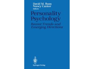 9781468406368 - Personality Psychology Kartoniert (TB)