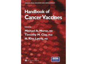 9781468498189 - Cancer Drug Discovery and Development   Handbook of Cancer Vaccines Kartoniert (TB)