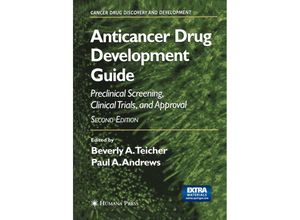 9781468498417 - Cancer Drug Discovery and Development   Anticancer Drug Development Guide Kartoniert (TB)