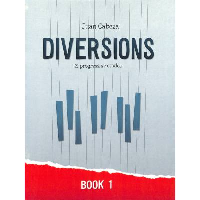 9781470613150 - Diversions 1 | 21 Progressive etudes