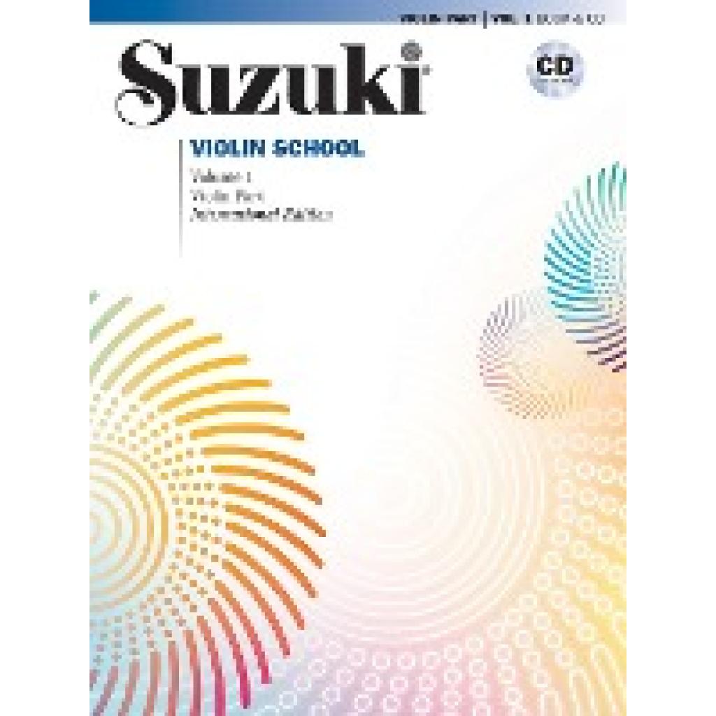 9781470644130 - Suzuki Violin School International Edition w Audio-CDVol1 - Shinichi Suzuki Geheftet