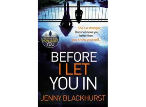 9781472235275 - Before I Let you in - Jenny Blackhurst Kartoniert (TB)