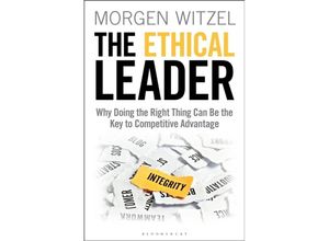 9781472956590 - The Ethical Leader - Morgen Witzel Gebunden