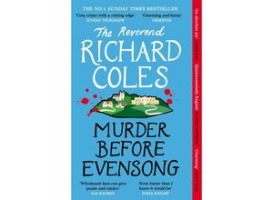 9781474612647 - Richard Coles - GEBRAUCHT Murder Before Evensong The instant no 1 Sunday Times bestseller (Canon Clement Mystery) - Preis vom 06112023 060618 h