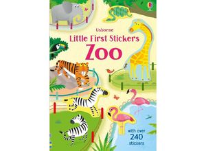 9781474950978 - Little First Stickers Zoo - Holly Bathie Kartoniert (TB)