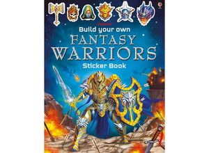 9781474952101 - Build Your Own Fantasy Warriors Sticker Book - Simon Tudhope Kartoniert (TB)