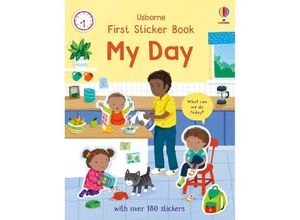 9781474999151 - First Sticker Books   First Sticker Book My Day - Holly Bathie Kartoniert (TB)