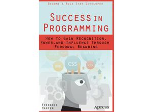 9781484200025 - Success in Programming - Frederic Harper Kartoniert (TB)