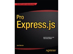 9781484200384 - Pro Expressjs - Azat Mardan Kartoniert (TB)