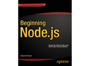 9781484201886 - Beginning Nodejs - Basarat Syed Kartoniert (TB)