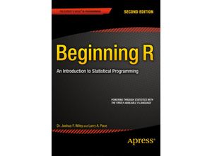 9781484203743 - Beginning R - Larry Pace Joshua Wiley Kartoniert (TB)