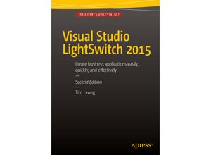 9781484207673 - Visual Studio Lightswitch 2015 - Tim Leung Kartoniert (TB)