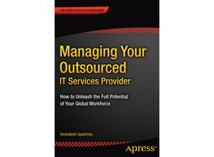 9781484208038 - Managing Your Outsourced IT Services Provider - Venkatesh Upadrista Kartoniert (TB)