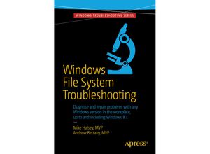 9781484210178 - Windows File System Troubleshooting - Andrew Bettany Mike Halsey Kartoniert (TB)