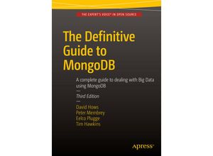 9781484211830 - The Definitive Guide to MongoDB - Eelco Plugge David Hows Peter Membrey Tim Hawkins Kartoniert (TB)