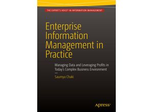 9781484212196 - Enterprise Information Management in Practice - Saumya Chaki Kartoniert (TB)