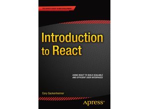 9781484212462 - Introduction to React - Cory Gackenheimer Kartoniert (TB)