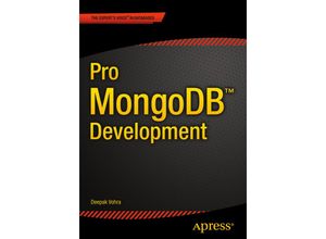 9781484215999 - Pro MongoDB Development - Deepak Vohra Kartoniert (TB)