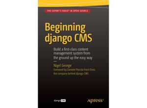 9781484216705 - Beginning Django CMS - Nigel George Kartoniert (TB)