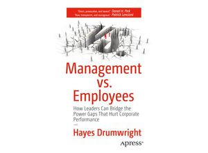 9781484216767 - Management vs Employees - Hayes Drumwright Kartoniert (TB)