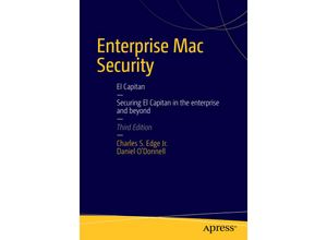 9781484217115 - Enterprise Mac Security Mac OS X - Charles Edge Daniel ODonnell Kartoniert (TB)