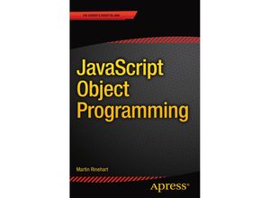 9781484217863 - JavaScript Object Programming - Martin Rinehart Kartoniert (TB)