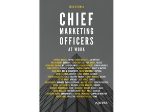 9781484219300 - Chief Marketing Officers at Work - Josh Steimle Kartoniert (TB)