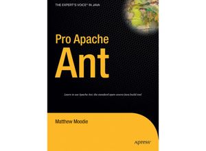 9781484220177 - Pro Apache Ant - Matthew Moodie Kartoniert (TB)