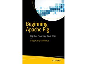 9781484223369 - Beginning Apache Pig - Balaswamy Vaddeman Kartoniert (TB)