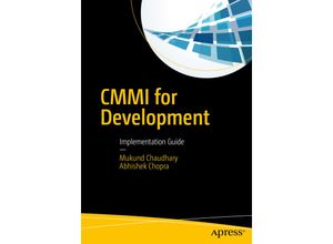 9781484225288 - CMMI for Development - Mukund Chaudhary Abhishek Chopra Kartoniert (TB)