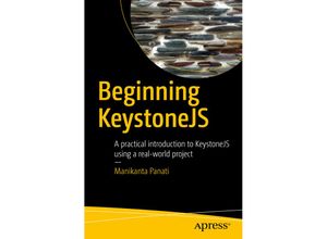 9781484225462 - Beginning KeystoneJS - Manikanta Panati Kartoniert (TB)