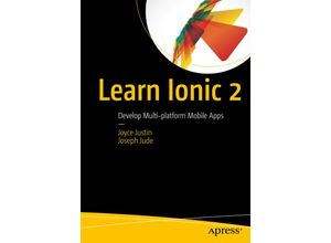 9781484226162 - Learn Ionic 2 - Joyce Justin Joseph Judes Kartoniert (TB)