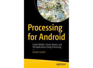 9781484227183 - Processing for Android - Andrés Colubri Kartoniert (TB)