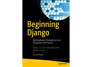 9781484227862 - Beginning Django - Daniel Rubio Kartoniert (TB)