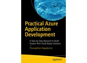 9781484228166 - Practical Azure Application Development - Thurupathan Vijayakumar Kartoniert (TB)